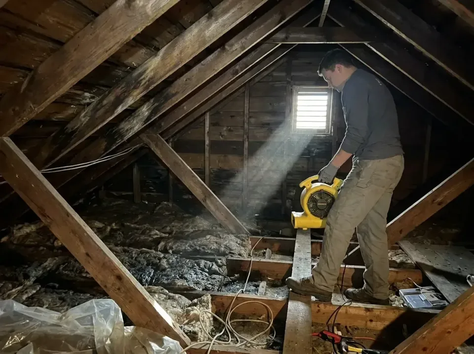 attic-water-damage-drying-proc-007 — frequently asked questions, Emergency Water Extraction & 24/7 Flood Response in West Ri…